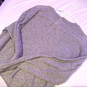 brandy melville loose button up